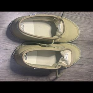 RARE VANS OG Chukka LX WTAPS Beige Military Khaki W-Taps Sz 9 Men's Boots LE